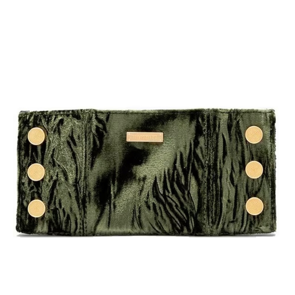 Hammitt 110 North Brushed Gold Studded Checkbook Wallet